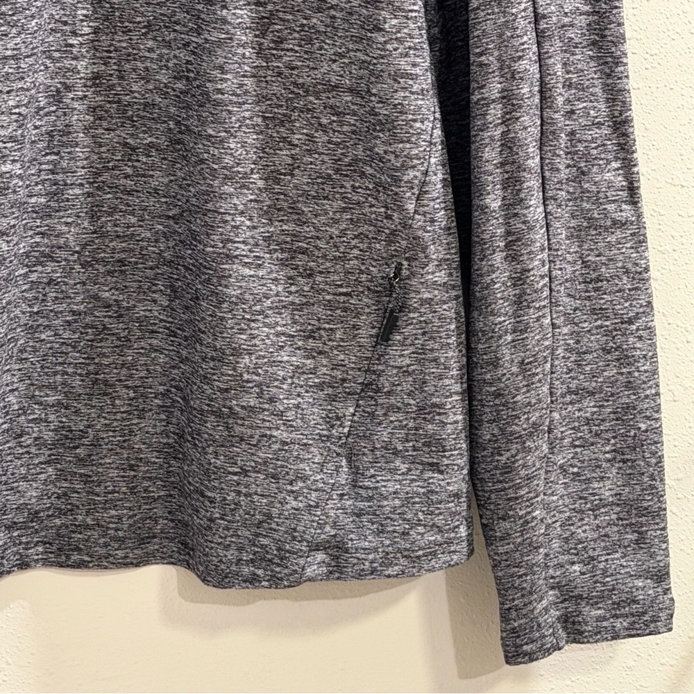 Lululemon Medium Heather Surge Warm Long Sleeve Shirt Run Athletic Performance - Picture 6 of 6